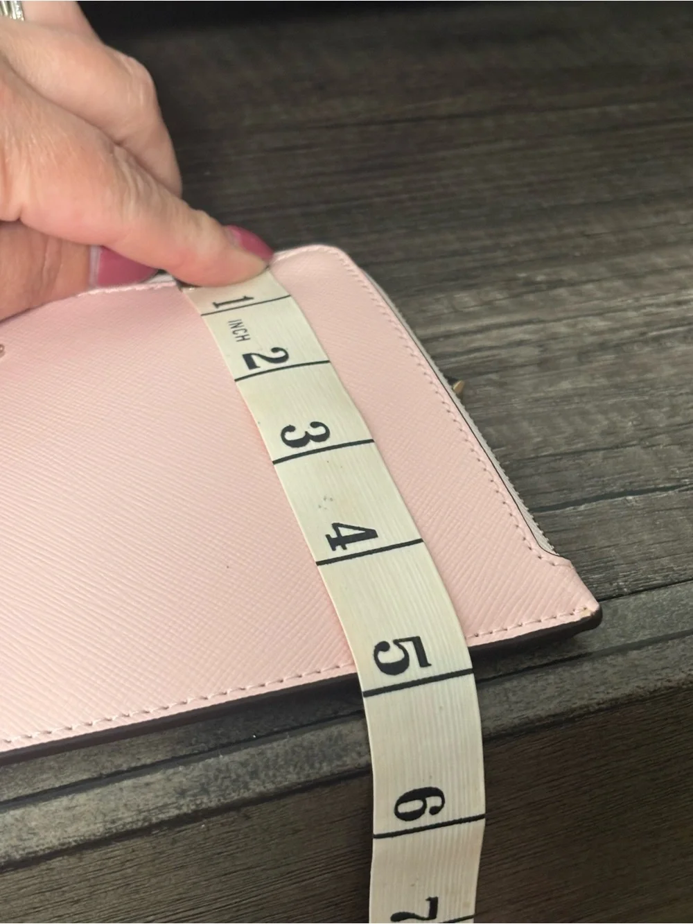 Kate Spade Staci Medium L-Zip Wristlet in Saffiano Leather